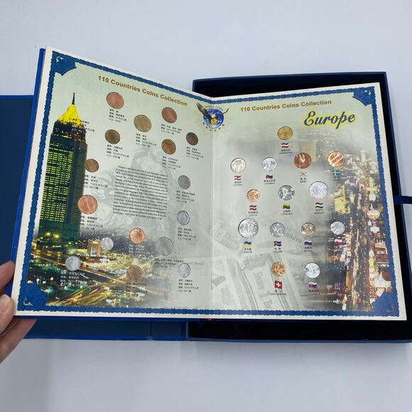 World Coins Collection 110 Countries Coin Collection in Chinese Collector Book - Picture 9 of 13